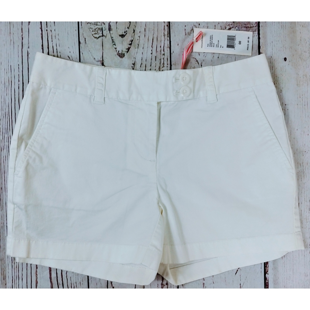 NWT Vineyard Vines White Dayboat Shorts